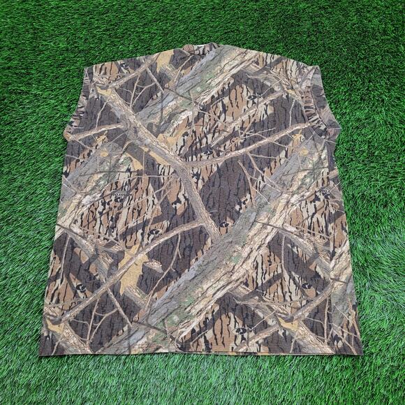 Vintage Mossy-Oak Camo Shirt 2XL 25x28 Shadow-Branch Timber - Picture 2 of 11